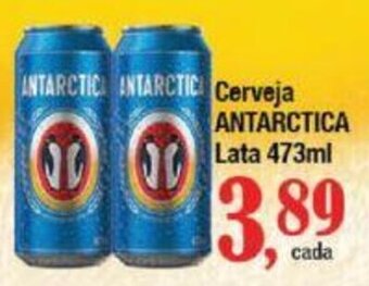 Supermercados Unidos Cerveja ANTARCTICA Lata 473ml oferta