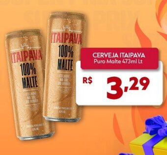 SuperPrix CERVEJA ITAIPAVA Puro Malte 473ml Lt oferta