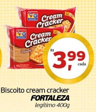 Cometa Supermercados Biscoito Cream Cracker Fortaleza 400g oferta