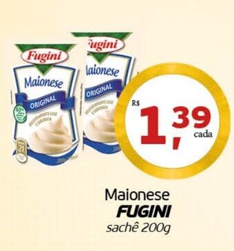 Cometa Supermercados Maionese Fugini Sache 200g oferta