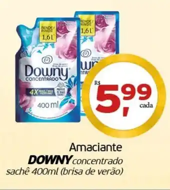 Cometa Supermercados Amaciante Downy Concentrado sache 400ml (brisa de verao) oferta