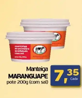 Cometa Supermercados Manteiga Maranguape pote 200g (com sal) oferta