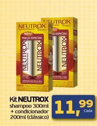 Cometa Supermercados Kit Neutrox Shampoo 300ml e Condicionador 200ml (classico) oferta