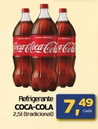 Cometa Supermercados Refrigerante Coca-Cola 2.5L (tradicional) oferta