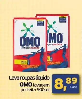 Cometa Supermercados Lava Roupas Liquido Omo Lavagem Perfeita 900ml oferta