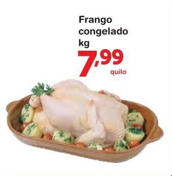 Roldão Frango Congelado 1kg oferta