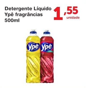 Detergente Liquido Ype Fragrancias 500ml