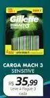 Drogal Carga mach 3 sensitive gillette oferta
