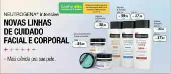 Drogal Tratamento facial neutrogena oferta