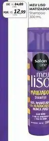 Drogal Shampoo salon line meu liso oferta