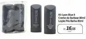 Kit lyon sulver ii creme de barbear