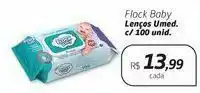 Lenços umedecidos flock baby
