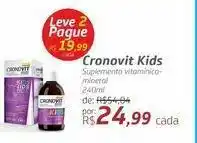 Drogal Suplemento vitamínico-mineral cronovit kids oferta