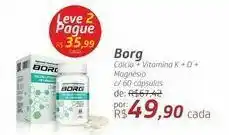 Drogal Calcio + vitamina k + d + magnésio borg oferta