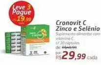 Drogal Suplemento alimentar com vitamina c cronovit c zinco e selênio oferta