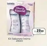Drogal Kit sabonete íntimo lucretin oferta