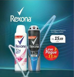 Drogal Desodorante rexona fem/men oferta
