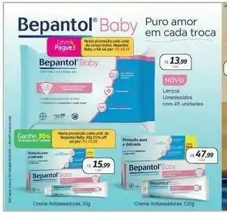Drogal Lenços umedecidos bepantol baby oferta