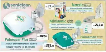 Nozzle adaptador nasal soniclear