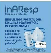 Drogal Nebulizador portátil inaresp oferta
