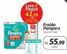 Drogal Fralda pampers oferta