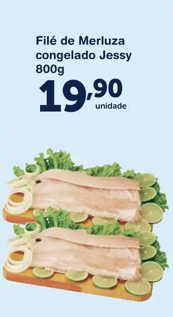 Roldão File de Merluza congelado Jessy 800g oferta