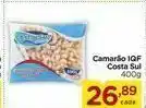 Carrefour Camarão iqf costa sul 400g oferta