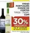 Carrefour Vinho português conde de cortes tipos 750ml oferta