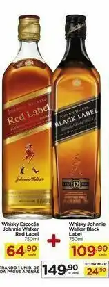Carrefour Whisky escocês johnnie walker oferta