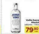 Carrefour Vodka absolut oferta