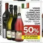 Vinhos italianos carmelina lambrusco