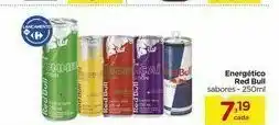Carrefour Bebida energética red bull oferta