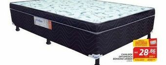 Cama box ortopedica bonsono unibox