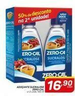 Adoçante zero cal