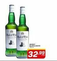 GBarbosa Whisky escocês black & white oferta