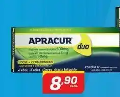 Apracur 12 comprimidos