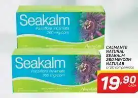 GBarbosa Calmante natural seakalm 260 mg/com natulab c/ 20 comprimidos oferta