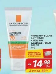 Protetor solar anthelios airlicium la roche-posay fps 70 50 g