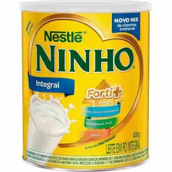 Atacadão Leite em pó integral lata 400g - ninho oferta