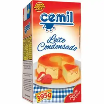 Atacadão Leite condensado tetra pak 395g - cemil oferta