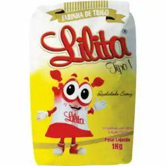 Atacadão Farinha de trigo tipo 1 pacote 1kg - lilita oferta