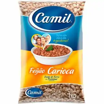 Atacadão Feijão carioca pacote 1kg - camil oferta