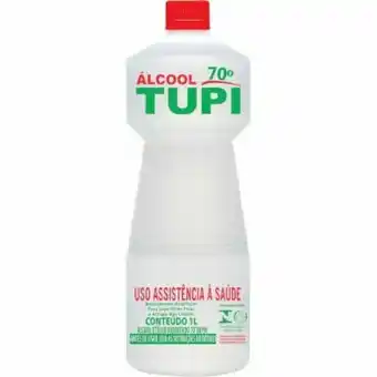 Atacadão Álcool líquido antisséptico 70° frasco 1litro - tupi oferta