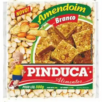 Atacadão Amendoim branco pacote 500g - pinduca oferta