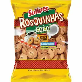 Atacadão Rosquinha sabor coco pacote 700g - sullper oferta