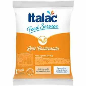Atacadão Leite condensado bag 2,5kg - italac oferta