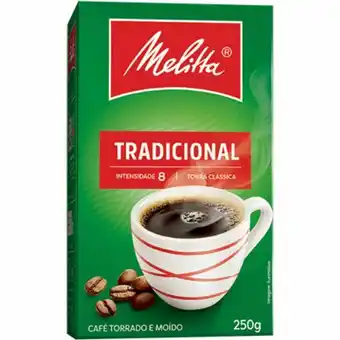Atacadão Café torrado e moído tradicional (em pó) vácuo 250g - melitta oferta