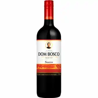 Atacadão Vinho tinto nacional suave garrafa 750ml - dom bosco oferta