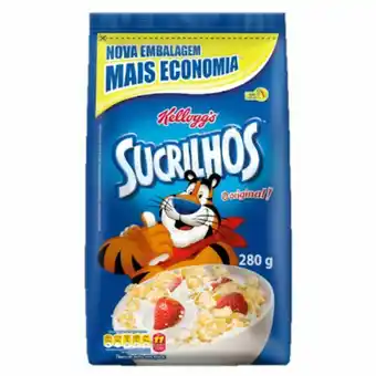 Atacadão Cereal matinal flocos de milho com açúcar pacote 280g - kellogg's/sucrilhos oferta