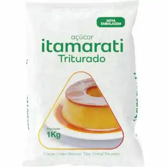 Atacadão Açúcar triturado pacote 1kg - itamarati oferta